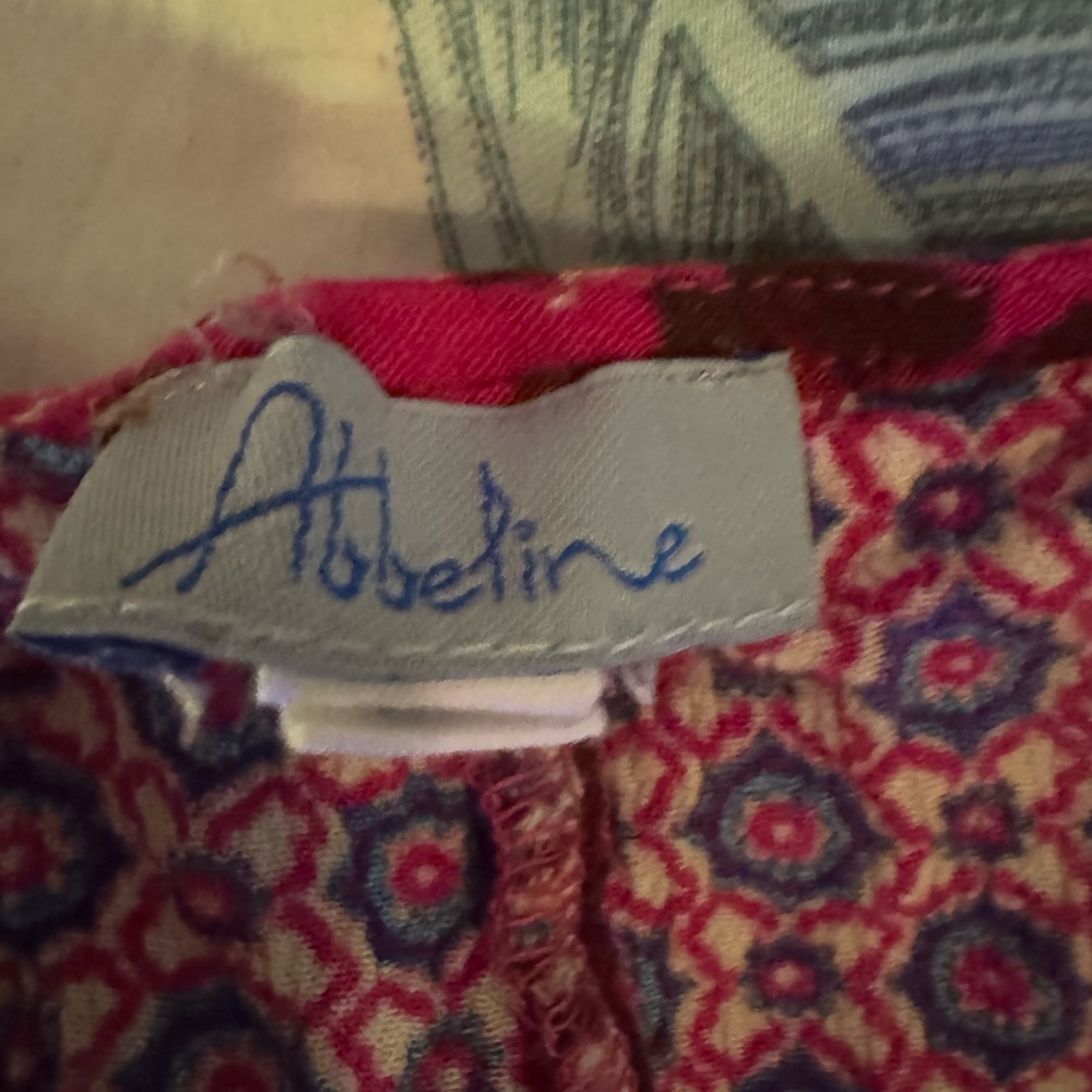 Abbeline Festival Boho Printed Spaghetti Strap Crop Tank Top​ - Picture 6 of 8